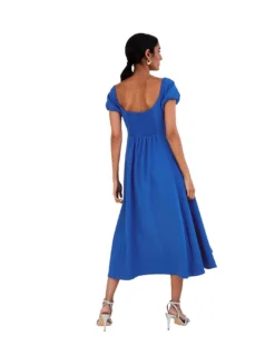 Monsoon Katie Ring Detail Bardot Dress -MONSON Clothing Shop jr695 54084932 2