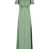 Monsoon Ivy Satin Maxi Dress