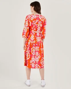 Monsoon Aspen Wrap Dress| Orange -MONSON Clothing Shop ru464 54276015 2