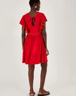 Monsoon Embroidered Jersey Dress| Red 6 Monsoon Embroidered Jersey Dress| Red -MONSON Clothing Shop ru989 54294109 2