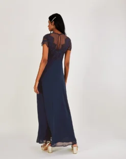Monsoon Diana Lace Maxi Dress| Navy -MONSON Clothing Shop vj613 54078561 2