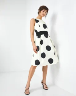 Joanna Hope Spot Prom Dress| Spotted -MONSON Clothing Shop w01mn657726w