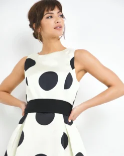 Joanna Hope Spot Prom Dress| Spotted -MONSON Clothing Shop w01mn657727w