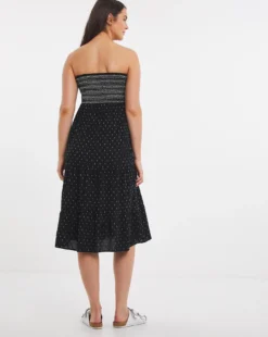 Bandeau Beach Dress| Black 8 Bandeau Beach Dress| Black -MONSON Clothing Shop w01vb562745w