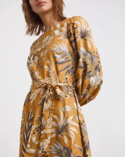 Raishma Studio Floral Print Maxi Dress| Yellow -MONSON Clothing Shop x01bo637708w