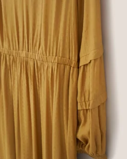 White Stuff Maisy Midi Dress| Gold -MONSON Clothing Shop x01ed359506s