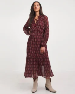 Joe Browns Perfect Paisley Dress| Red -MONSON Clothing Shop x01gv776740w