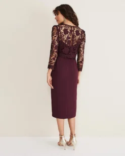 Phase Eight Adeline Double Layer Dress| Purple 10 Phase Eight Adeline Double Layer Dress| Purple -MONSON Clothing Shop x01ie379502s