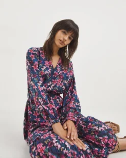 Raishma Studio Dress| Blue Multi-coloured