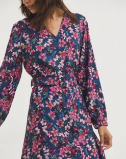 Raishma Studio Dress| Blue Multi-coloured 6 Raishma Studio Dress| Blue Multi-coloured -MONSON Clothing Shop x01ie501740w