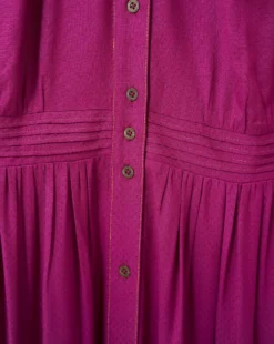 White Stuff Mirabel Midi Dress With Eco Vero| Pink -MONSON Clothing Shop x01ie550501s