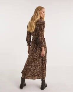 Whistles Jungle Cheetah Shirred Dress| Multi 8 Whistles Jungle Cheetah Shirred Dress| Multi -MONSON Clothing Shop x01ie907749w