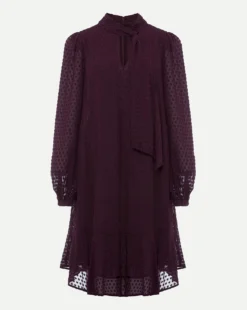 Phase Eight Everly Textured Swing Dress| Plum 8 Phase Eight Everly Textured Swing Dress| Plum -MONSON Clothing Shop x01km640500s