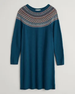 Seasalt Center Piece Dress| Teal -MONSON Clothing Shop x01km766500s