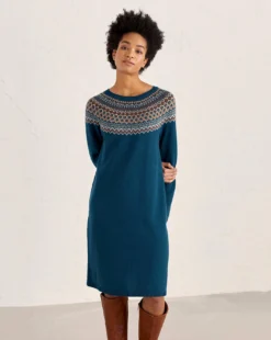 Seasalt Center Piece Dress| Teal