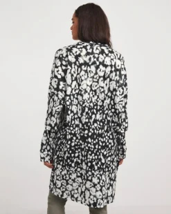 Religion Temptation Jersey Tunic Dress| Black/White -MONSON Clothing Shop x01re804742w