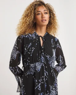 Religion Wild Smock Dress| Black Multi -MONSON Clothing Shop x01re807740w