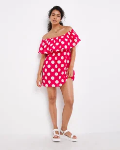 Simply Be Value Bardot Beach Dress| Spotted 8 Simply Be Value Bardot Beach Dress| Spotted -MONSON Clothing Shop x01ut565724w