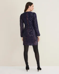 Phase Eight Oriane Sequin Short Dress| Multi -MONSON Clothing Shop x01uv756503s