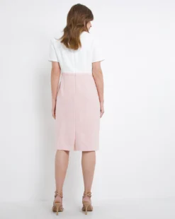 Joanna Hope Tailored Shift Dress| SOFT BLUSH -MONSON Clothing Shop x01wi304742w