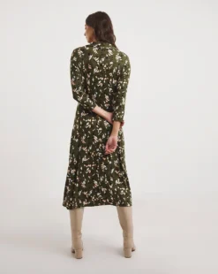 Julipa Collar Jersey Maxi Dress| Khaki Print 7 Julipa Collar Jersey Maxi Dress| Khaki Print -MONSON Clothing Shop x07vh293732w
