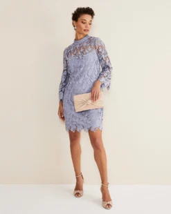 Phase Eight Willow Floral Cowl Neck Dress| Cornflower 8 Phase Eight Willow Floral Cowl Neck Dress| Cornflower -MONSON Clothing Shop y01bo704571s