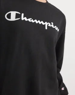 Champion Sweatshirt Dress| Black -MONSON Clothing Shop y01cp891736w