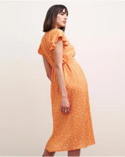 Nobody's Child Lily Ditsy Dress| Orange 7 Nobody's Child Lily Ditsy Dress| Orange -MONSON Clothing Shop y01hp781640s