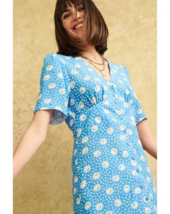 Nobody's Child Alexa Solar Midi Dress| Blue -MONSON Clothing Shop y01hp786571s