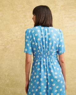 Nobody's Child Alexa Solar Midi Dress| Blue -MONSON Clothing Shop y01hp786572s
