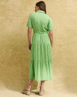 Nobody's Child Anna Ditsy Angel Dress| Green -MONSON Clothing Shop y01hp789573s