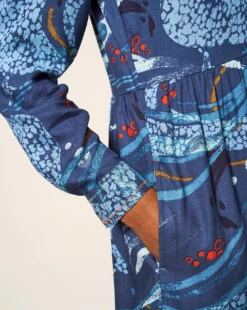 White Stuff Elisa Dress| Blue Multi-coloured -MONSON Clothing Shop y01nl823573s
