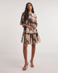 Joanna Hope Tiered Swing Dress 7 Joanna Hope Tiered Swing Dress -MONSON Clothing Shop y01ow754731w