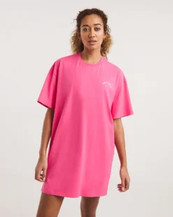 Pink Soda T-Dress| Pink -MONSON Clothing Shop y01ps139737w