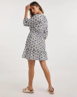 Joanna Hope Beach Dress| White -MONSON Clothing Shop y01qs373721w