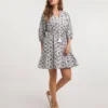 Joanna Hope Beach Dress| White