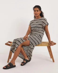 Roma Crochet Maxi Beach Dress| Mono