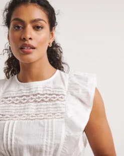 Hawaii Cotton Beach Dress| White -MONSON Clothing Shop y01qs858747w