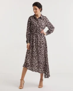 Religion Maxi Dress| Taupe/Black