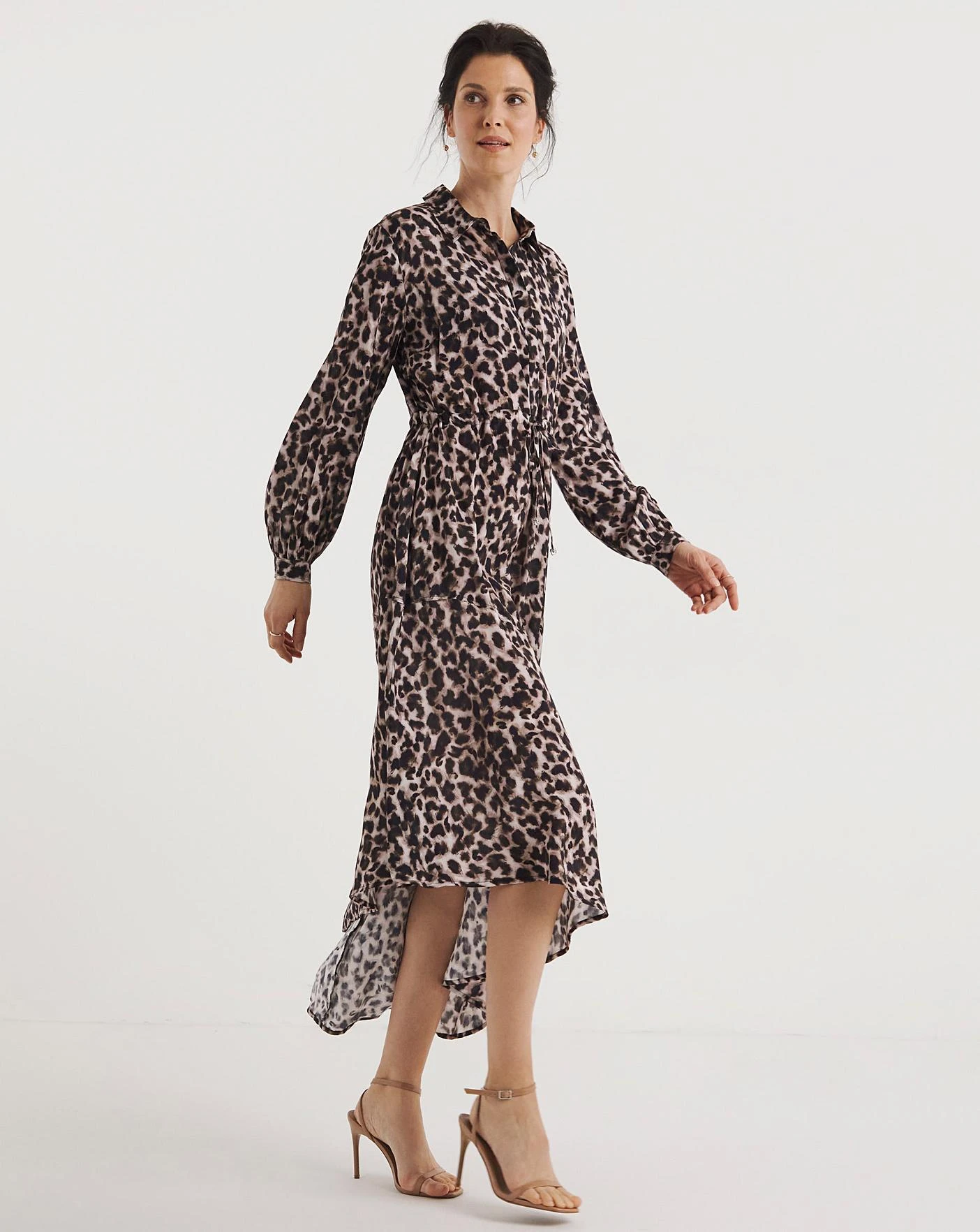 Religion Maxi Dress| Taupe/Black 3 Religion Maxi Dress| Taupe/Black - Image 3