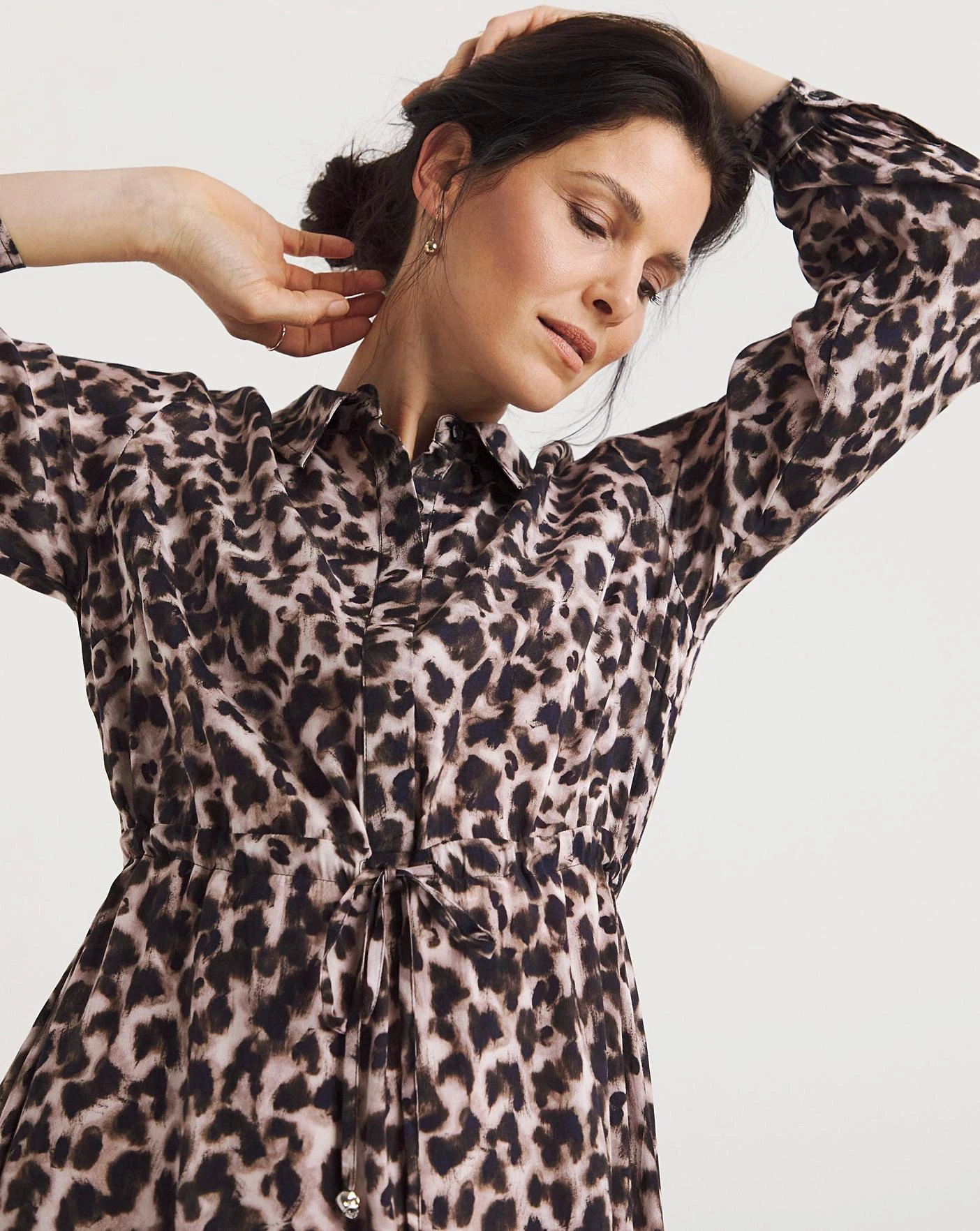 Religion Maxi Dress| Taupe/Black 4 Religion Maxi Dress| Taupe/Black - Image 4