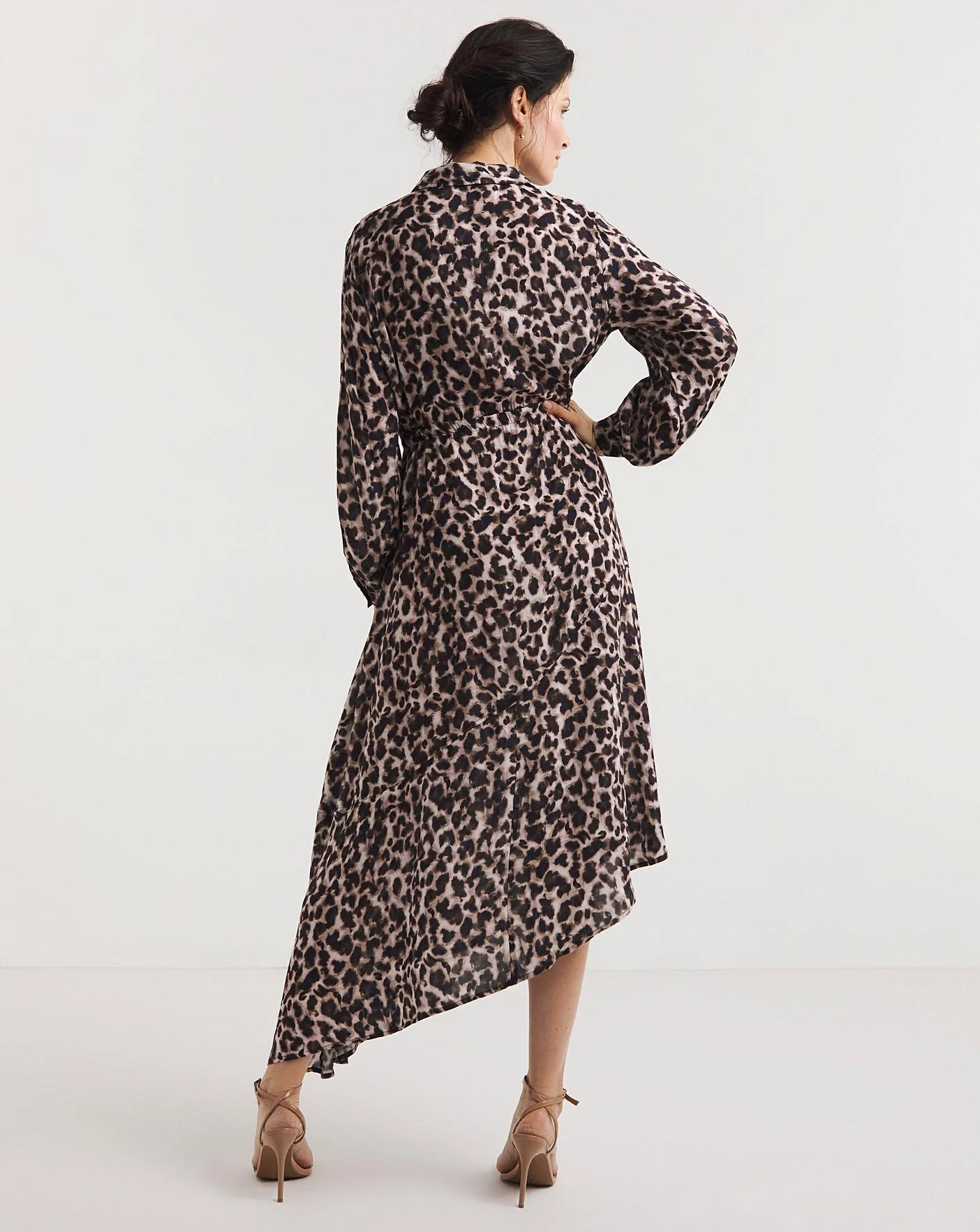 Religion Maxi Dress| Taupe/Black 2 Religion Maxi Dress| Taupe/Black - Image 2