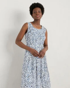 Seasalt Belle Dress| Blue White