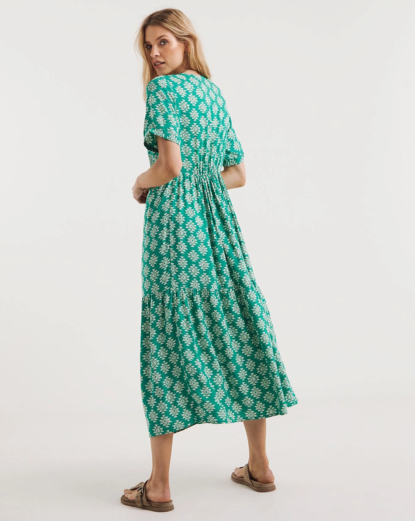 Easy Button Through Dress 2 Easy Button Through Dress - Image 2