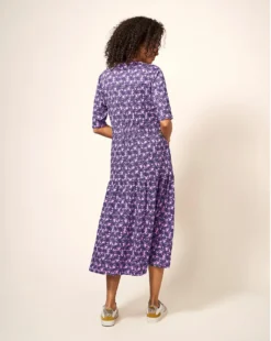 White Stuff Sabina Jersey Dress| Pink Multi-coloured -MONSON Clothing Shop y01yu202675s