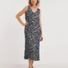 Julipa Reversible Dress| Navy Print