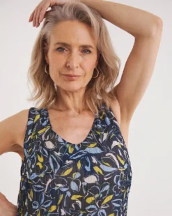 Julipa Reversible Dress| Navy Print -MONSON Clothing Shop y07eg510736w