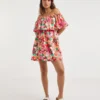 Value Bardot Beach Dress| Floral Print